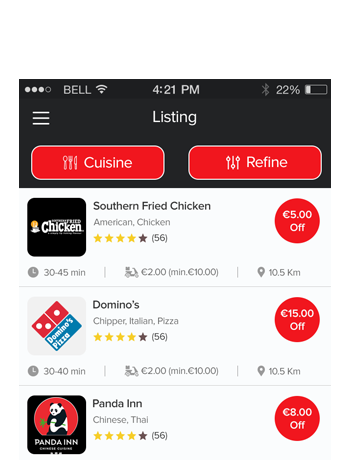 pizza ordering app
